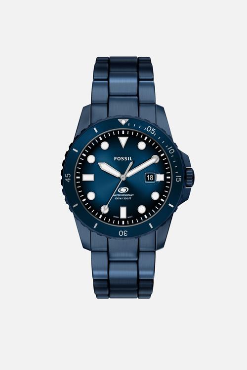 Fossil Blue Dive Three-Hand  Watch - Navy
