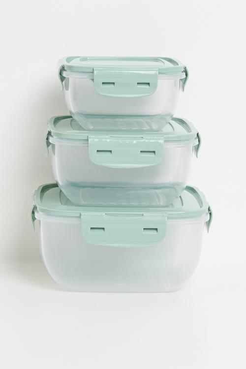 Sora storage set of 3 - Sage