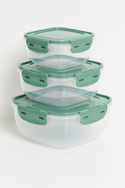 Sora storage set of 3 - Green