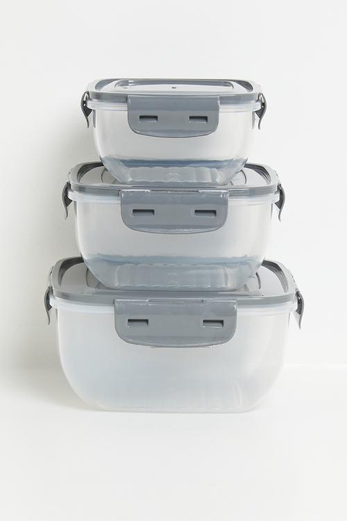 Sora storage set of 3 - Grey