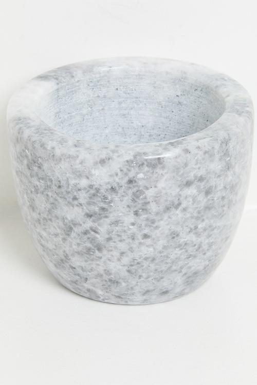 Lia marble pestle & mortar - Grey