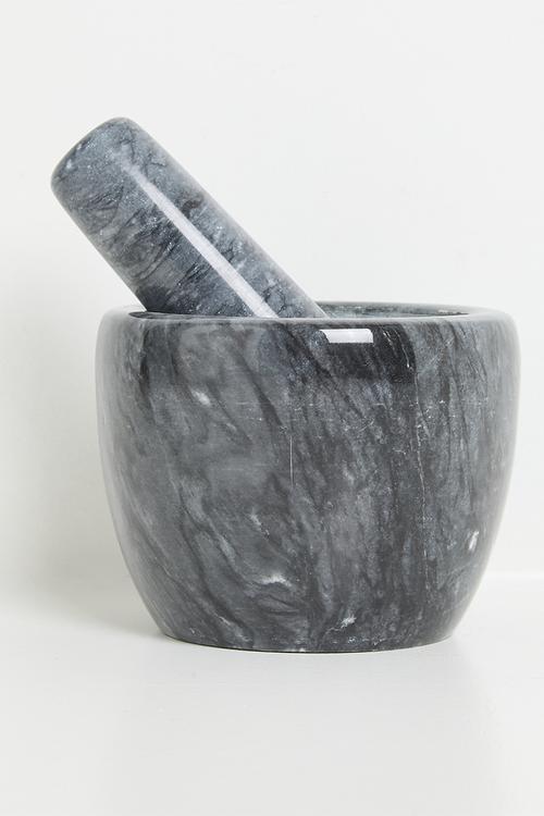 Lia marble pestle & mortar - Black