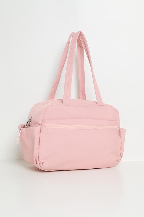 Travel duffel bag - pink