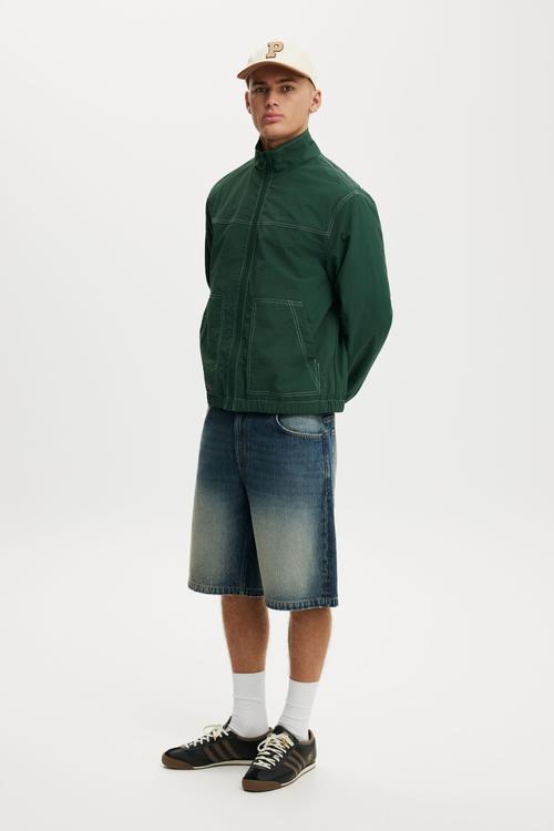 Shell Jacket - Forest Contrast