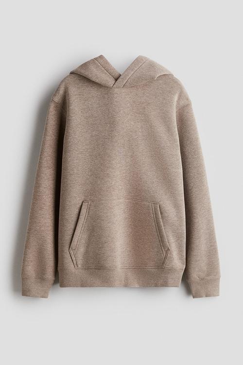 Hoodie - beige marl