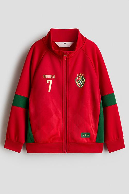 Football jacket - red/portugal
