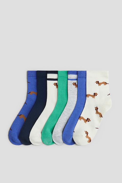 7-pack socks - multi