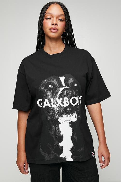 CARROT T-SHIRT  - BLACK