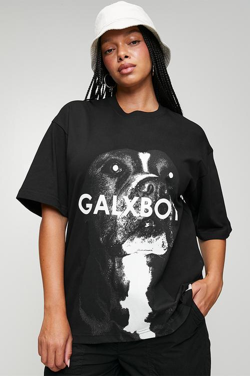 CARROT T-SHIRT  - BLACK