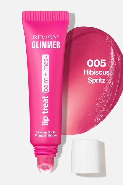 Glimmer Lip Treat Balm + Mask - Hibiscus Spritz