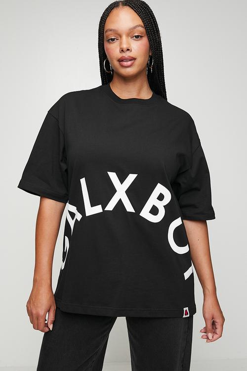 OG BOW T-SHIRT  - BLACK