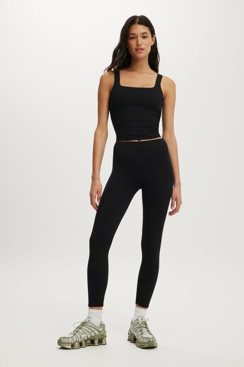 Ultra Soft Contour 7/8 Length Tight - Black