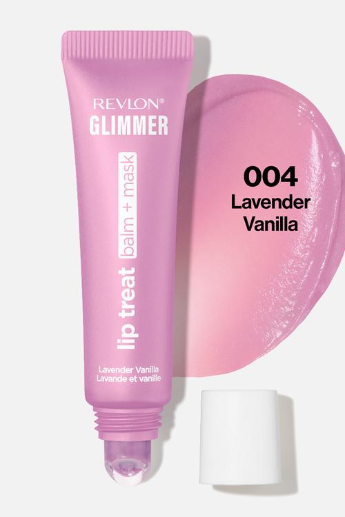 Glimmer Lip Treat Balm + Mask - Lavander Vanilla