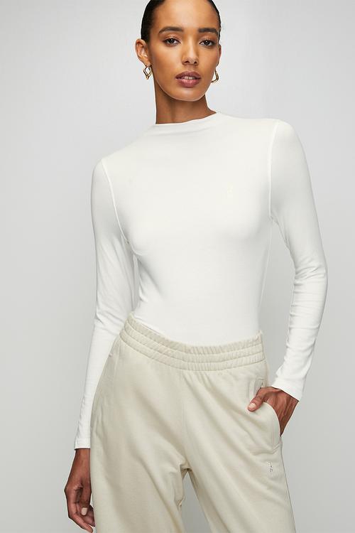Wmn Dani Long sleeve Second Skin - Off White