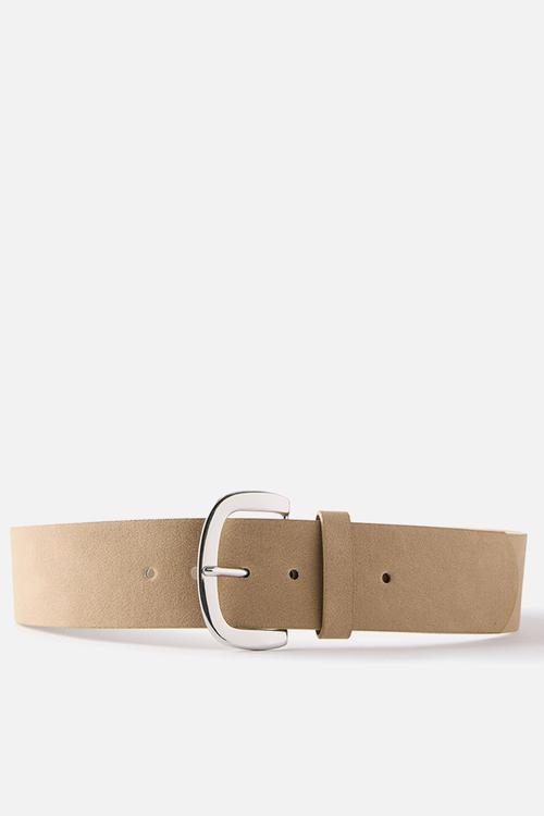 Tessa Belt - Wide/Stone Micro/Silver