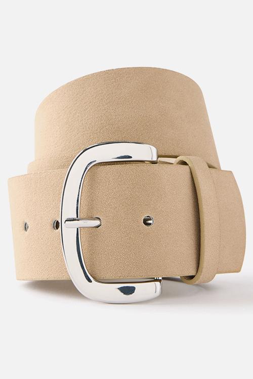 Tessa Belt - Wide/Stone Micro/Silver