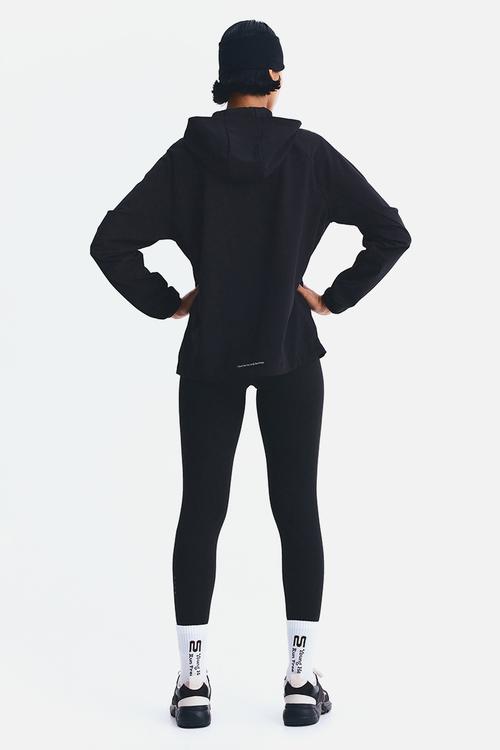 Zip-top running jacket with drymove™ - black young hearts