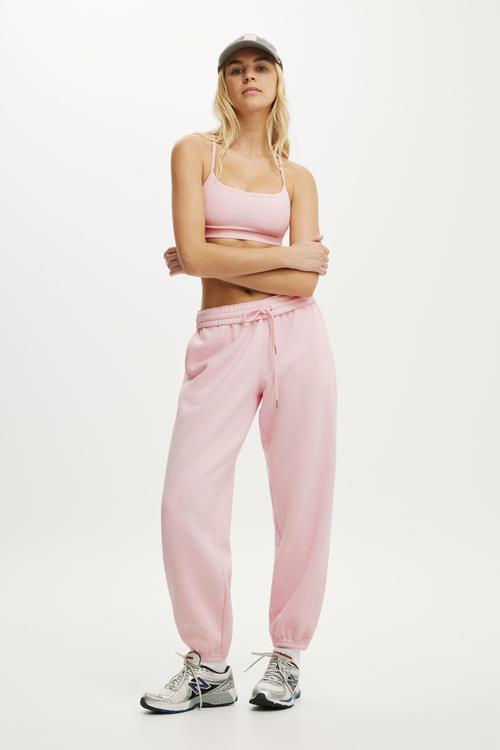 Plush Boyfriend Jogger - Cherry Dream