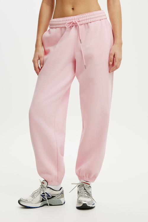 Plush Boyfriend Jogger - Cherry Dream