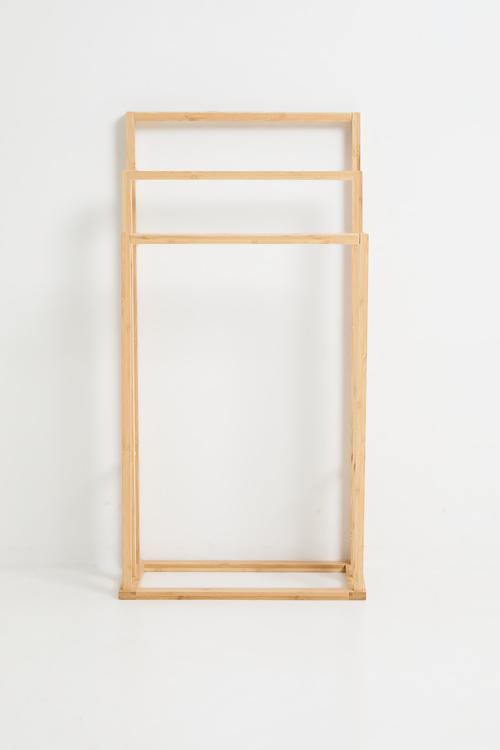 3 Tier Bamboo Towel Rack