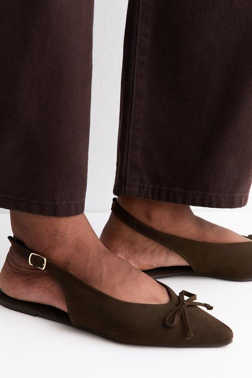 Lavish slingback - chocolate