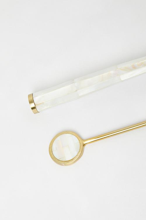 MOP Handle Bar Tools Set of 2 - White