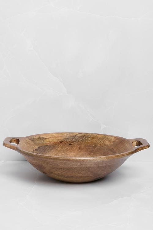 Wooden Fruit Bowl - Natural