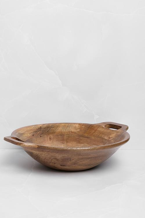 Wooden Fruit Bowl - Natural