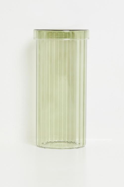 Regal Glass Storage Jar & Lid Large -Matcha
