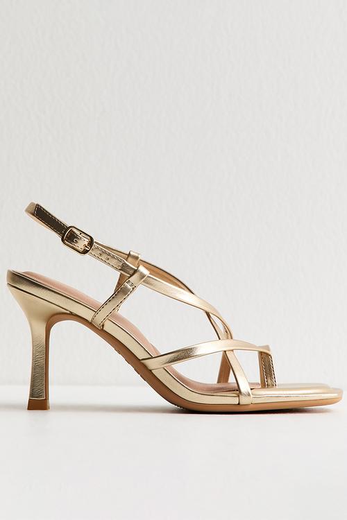Solder strap heel - gold