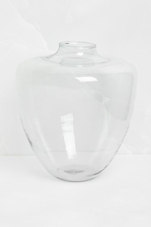 Timbuktu glass vase - Clear