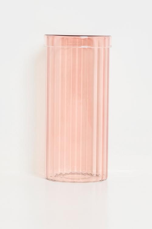 Regal Glass Storage Jar & Lid Large -Petal