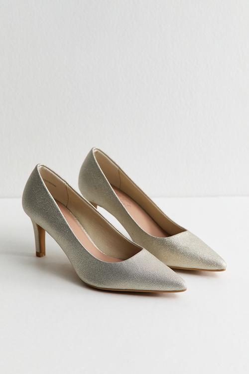Stefan 3 heel - silver