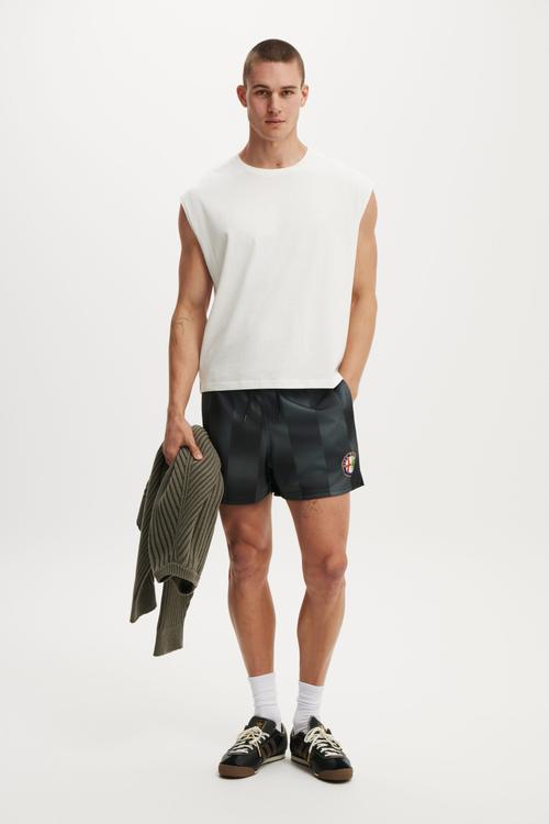 Alfa Romeo Soccer Short - Black