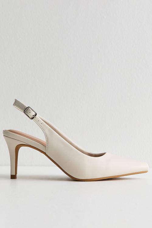 Tempt 2 slingback - off white