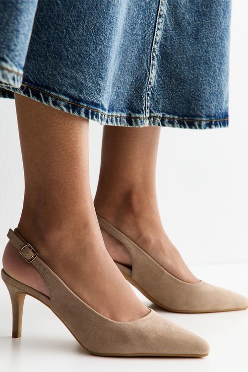 Tempt slingback - brown
