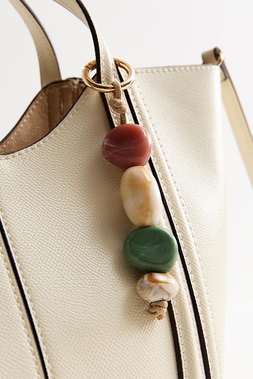 Piper Scoop Mini Tote Bag - White