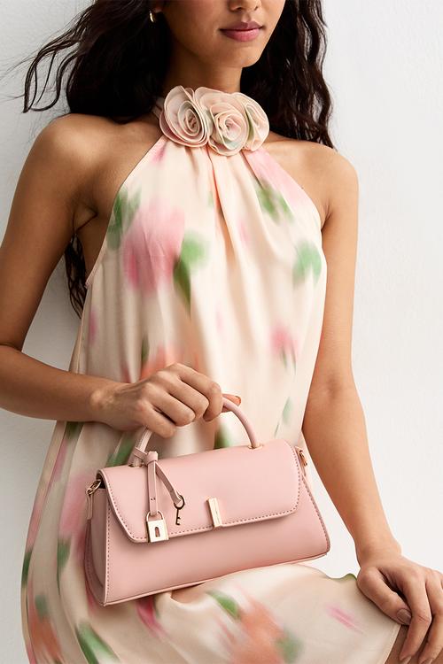 Evie Ew Top Handle Bag - Pink
