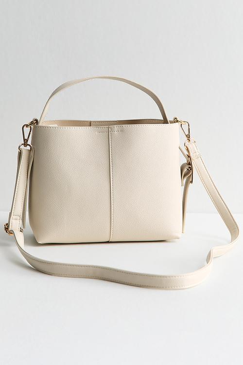 Marnie Bucket Bag - Cream