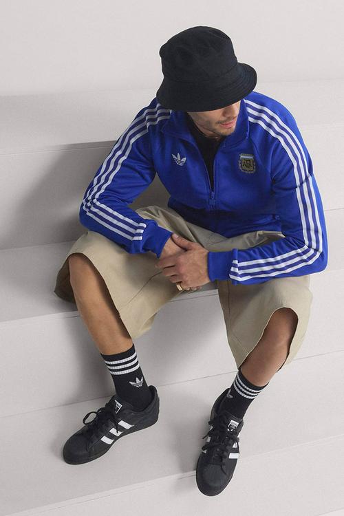 Argentina AFA OG Track Top - Lucid Blue