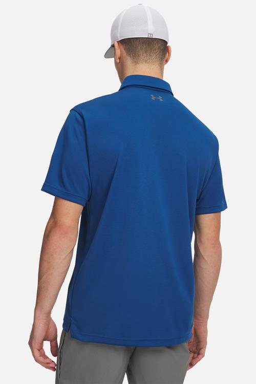 UA Tech Polo - Varsity Blue & Pitch grey