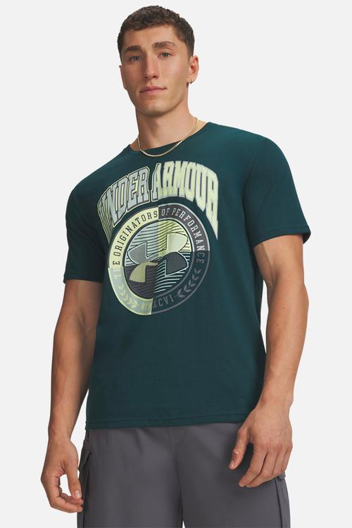 UA Varsity Crest Short Sleeve - Arden green & castlerock