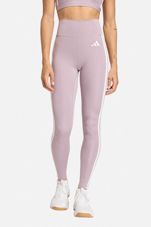 Opt Ess 3S Leggings - Preloved Fig/White