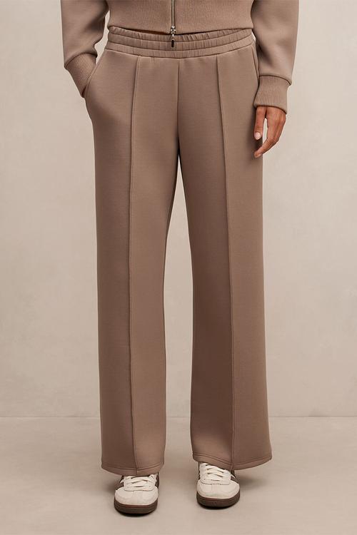 Hunter wide leg lounge pants in pine bark