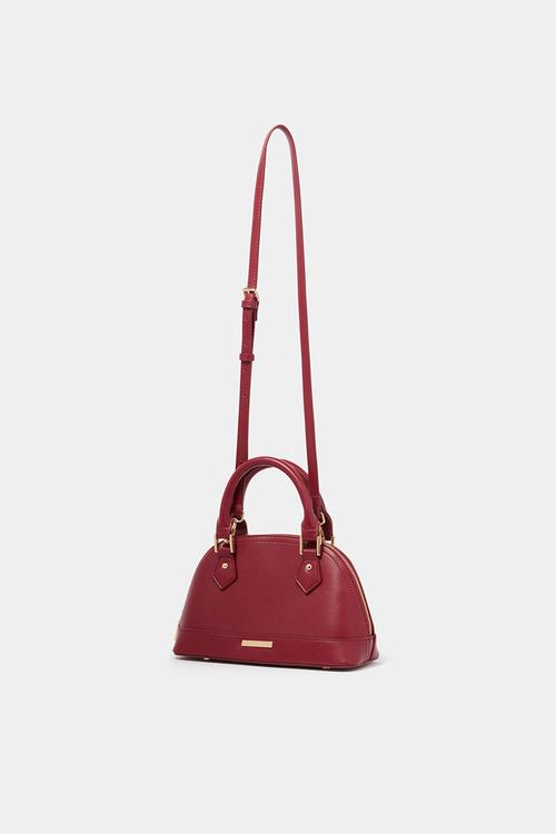 Becky bowler bag in wine