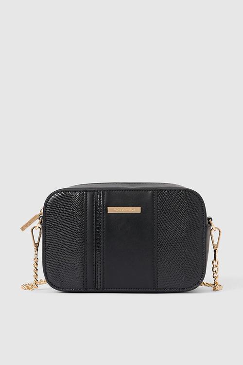 Mimi camera multi strap bag in black