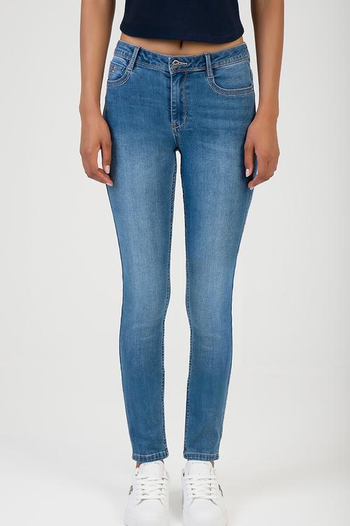 Elana Skinny Jeans  - Medium Vintage