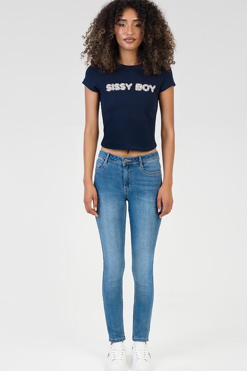 Elana Skinny Jeans  - Medium Vintage