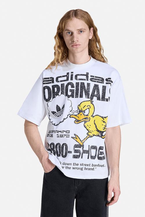 Originals duck tee - white