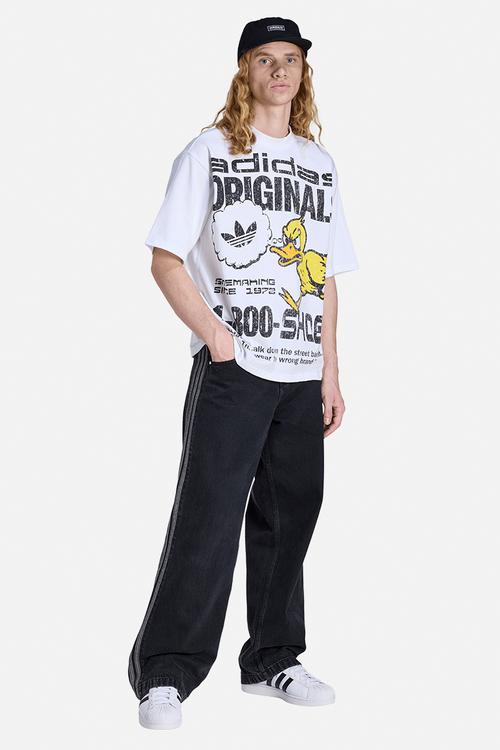 Originals duck tee - white